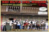 XII RUTA DEL ROCHE - Centro Excursionista de Albacete · xii ruta del roche 14 marzo de 2020. recorrido senderista entre ayna y liÉtor (13 kilÓmetros). comida en el bar la parra.