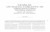 CEVALSI: UN NUEVO CONCEPTO DE OBSERVATORIO ...ECONOMÍA INDUSTRIAL N. o 343 • 2002 / I 131 CEVALSI: un nuevo concepto de observatorio tecnológico para un nuevo modelo de sociedad.