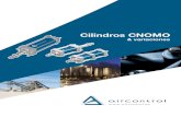 Cilindros CNOMO - Aircontrol...Límites de trabajo de los cilindros estándar Ø 25 32 40 50 63 80 100 125 160 200 250 300 kgm 0.15 0.30 0.60 0.90 2.5 5 8 12 20 33 50 80 E = 1/2 mv2