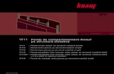 Pereţi de compartimentare Knauf pe structură metalică · W111 Generalități Noțiuni introductive Detalii standard Racord cu un perete masiv / Îmbinarea plăcilor / Racord la