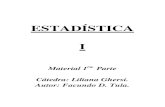 Estadistica I (1ra parte) - Altillo.com - Examenes, Universidades, … · 2018. 10. 11. · Title: Estadistica I (1ra parte) Author: facfedmar Subject: estadistica primera parte completa