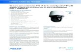 Cámara para exteriores PTZ IP de la serie Spectra Pro IR · 2020. 8. 28. · tapa para lentes, se acciona una alarma. También se acciona si se produce un reposicionamiento de la