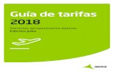 Aena Empresas - 2018facturacion.aena.es/statics/Lists/Documentos generales... · 2018. 9. 13. · 6 2. aena sme s.a.: servicios aeroportuarios básicos 11 2.1. aterrizaje y servicios
