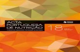 jul. set. ‘19 Distribuição Gratuita A REVISTA DA ASSOCIAÇÃO PORTUGUESA DE ... · 2019. 12. 2. · acta portuguesa de nutriÇÃo 18 (2019) | licenÇa: cc-by-nc 1 associaÇÃo