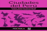 Ciudades del Perú · 2020. 10. 30. · PAT: Plan de Acondicionamiento Territorial PEIR: Presión, Estado, Impacto y Respuesta PDU: Planes de Desarrollo Urbano PIGARS: Plan Integral