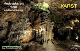 Modelados en rocas KARST carbonatadasjapt.es/geomorfologia/karst v2.pdf · 2014. 4. 16. · Las zonas con rocas calcáreas (calizas, dolomías, margas, mármoles) son ... Cuevas Dolinas