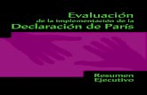 Evaluación - OECD · iv &WBMVBDJØO EF MB JNQMFNFOUBDJØO EF MB %FDMBSBDJØO EF 1BSÓT t *Evaluación de la implementación de la Declaración de París • Informe de síntesis