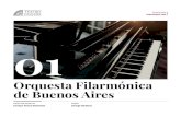 Orquesta Filarmónica de Buenos Aires...8 — Conciertos Director General Artístico y de Producción del Teatro Colón desde 2017, lleva 14 años como director artístico de la Orquesta