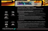 TomTom PRO 7100 - Webfleet Solutions...• TomTom Places, para información local útil al alcance de las manos de sus choferes. • El servicio de radares de 1tráfico móviles de