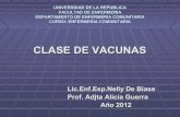 CLASE DE VACUNAS - Intendencia de Montevideo.montevideo.gub.uy/.../anexo_03_-_clase_de_vacunas.pdf · 2014. 3. 26. · Inmunidad Pasiva Natural: que nos llega a través de la placenta