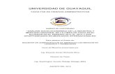 UNIVERSIDAD DE GUAYAQUILrepositorio.ug.edu.ec/bitstream/redug/43910/3/TESIS FINAL...UNIVERSIDAD DE GUAYAQUIL FACULTAD DE CIENCIAS ADMINISTRATIVAS UNIDAD DE POSTGRADO “ANÁLISIS SOCIO-ECONÓMICO