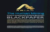 Blackpaper Arian 1 · 2019. 8. 20. · actualidad es la principal amenaza al bitcoin, el surgimiento de una descomunal cantidad de granjas de minería, calculada en un 70% en referencia