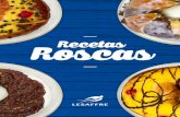 Roscas Recetas - Lesaffre Argentina · Realizar con el codo un agujero en el centro del bollo y dar forma de rosca. 06. Dejar fermentar hasta que duplique su volumen. 07. Pintar con