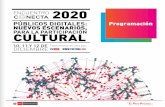 2020 · 2020. 12. 9. · Director general de Industrias Culturales y Artes del Ministerio de Cultura del Perú. – Rosa Elvira Valdivia. Activista por la inclusión en la cultura