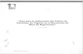 resnorm042009 · Guia para la elaboración del Folleto de Emisiones de Pagarés en Mesa de Negociación BBV CONTENIDO DEL FOLLETO I. Cubierta de Folleto Para la emisión de pagarés