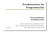 Fundamentos de Programación › ~pepe › doc › fprg › 00-intro.ppt.pdfFundamentos de Programación Presentación Introducción ... los ingenieros usan los ordenadores 1. para