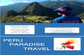 PERU PARADISE TRAVEL - Tours a Machu Picchu y Cusco · 2020. 11. 23. · Moray con toda su magia y misticismo, descúbrelo en bicicleta, en quatrimotos, o en el servicio clásico,