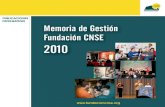Memoria FCNSE 2010:Maquetación 1Durante 2010, la atención a las familias con hijas e hijos sordos ha sido otra de nuestras prioridades. Para resolver sus principales interrogantes