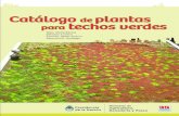 1 Catálogo plantas techos verdes · 2020. 6. 12. · Catálogo de plantas para techos verdes 1 Catálogo de plantas para techos verdes Uno de los problemas ambientales detectados