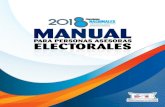 PARA PERSONAS ASESORAS · INTRODUCCIÓN El Manual para personas asesoras electorales es una herramienta pedagógica de procedimientos, tareas y obligaciones, la cual describe las