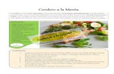 Cordero a la Mentadietistasynutricion.com/.../06/logo-Cordero-a-la-Menta.pdf · 2016. 6. 8. · Elaborar la salsa de menta: picar la menta, añadir las dos cucharadas de agua caliente