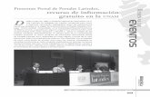 Presentan Portal de Portales Latindex, recurso de información … · 2012. 2. 8. · de Chile, Revistas Científicas y Arbitradas de la unam, Racó, Redalyc, Saber y scielo, para