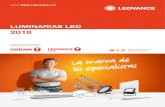 2018 - KITTON · 2018. 10. 11. · Luminarias LED • Extenso portaolio de luminarios con productos innovadores ódulos LED Drivers LED Controles Electrónicos UN VISTAZO A NUESTROS