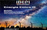 Presentación de PowerPoint...TERCER BOLETÍN SOBRE ENERGIA EOLICA IBEPI El Programa Iberoamericano de Propiedad Industrial (IBEPI) presenta el tercer Boletín Iberoamericano de Información