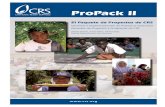 ProPack II: Gerencla e Implementacion de Proyectos Guia ... II: Project... · ProPack II El Paquete de Proyectos de CRS Gerencia e Implementación de Proyectos Guía para Gerentes