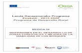 Landa Garapenerako Programa Euskadi 2015 2020 Programa de ... › contenidos › informacion › osoa_dokumen… · A través de las distintas submedidas forestales propuestas en