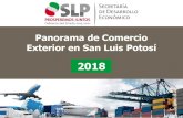 Panorama de Comercio Exterior en San Luis Potosísedecoslp.gob.mx/wp-content/uploads/2018/10/Panorama-de... · 2018. 10. 1. · Exp. - Imp. Exp. Imp. Nota: Información elaborada
