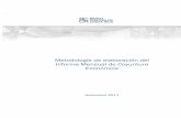 Metodología de elaboración del Informe Mensual de Coyuntura … · 2020. 6. 17. · 1.3.2 Estructura temática La estructura temática de la información publicada en el IMCE consta
