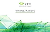 Informe Trimestral - ANATELanatel.org.mx/docs/interes/3er_Informe_Trimestral_P_IFT...dispuesto en la nueva Ley Federal de Telecomunicaciones y Radiodifusión (LFTR), la cual entró