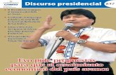Discurso presidencial 657comunicacion.gob.bo/sites/default/files/media/discursos...Discurso presidencial Domingo 30 De agosto De 2015 2 La privatización dividió Bolivia, pero la