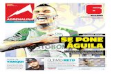 El periódico de la vida nacional - SE PONE ÁGUILA...2017/08/02  · Alan Acosta abraza a Luis Quintana, tras el empate de los Pumas. Una chilena del defensa Luis Quintana le dio