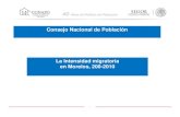 Consejo Nacional de Población La Intensidad migratoria en ...€¦ · migrantes de retorno Indice absoluto de intensidad migratoria Grado de intensidad 1 Zacatecas 13.51 11.73 3.41