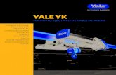 YALE YK - Movitécnica · 2019. 10. 7. · de la aplicación. Completo con un trole de baja altura, el Yale YK es ideal para usos con limitaciones de espacio. 4/1 POLIPASTOS ELÉCTRICOS