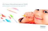 20 Claves Educativas para el 2020 - CIEC...20 Claves Educativas para el 2020 ¿Cómo debería ser la educación del siglo XXI? Resumen del Encuentro Internacional de Educación 2012-2013