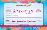 No Puedes Faltar - DASERFUN2018/03/01  · Avd. Rocinante Nº 6 Local 2 - Getafe (Madrid) Title TARJETA INVITACIÓN Created Date 2/28/2018 4:27:33 PM ...