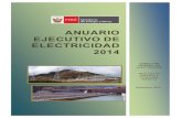 ANUARIO EJECUTIVO DE ELECTRICIDAD 2014 Ejecutivo de Electricidad-Final.pdfactividades de la industria eléctrica, la demanda y el abastecimiento de energía eléctrica para los usuarios