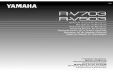 Yamaha Corporation - R-V703 R-V503 · 2019. 1. 25. · ACCESORIOS INCLUIDOS ... You are the proud owner of a Yamaha stereo receiver –an extremely sophisticated audio component.