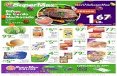 Shoppers de Puerto Rico · 2020. 2. 12. · SuperMax Biftec de Cerdo Machacado Fresco, U.S. Reg. $4.19 lb. 17deSuperMax FRESCO E 10 LBS POR COMPRA POR CLIENTE. CIU 21 oo Arroz Rico