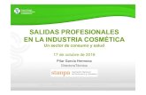 SALIDAS PROFESIONALES EN LA INDUSTRIA COSMÉTICA...STANPA es miembro de: • Boardof Directors Cosmetics Europe (Vicepresidencia 2010-2018) • Presente en 10 grupos de expertos científico