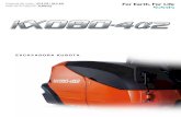 EXCAVADORA KUBOTA · 2020. 10. 8. · suministrada de serie KUBOTA ha incorporado una cabina de serie certificada y conforme a una estructura de protección anti-vuelco (ROPS, ISO