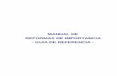 MANUAL DE REFORMAS DE IMPORTANCIA - GUIA DE REFERENCIA · 2016. 5. 18. · 37 Sustitución de un eje por otro de distintas características. R37 / 1-2 38 Sustitución de los asientos