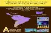 IV congreso iberoamericanorua.ua.es/dspace/bitstream/10045/20117/1/357.pdfCIUUMM 2011 se suma a anteriores iniciativas que buscan subrayar, en el siglo XXI, la necesidad de profundizar