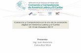 Presenta: Ing. Luis Ascencio Consultor SELA · 2019. 8. 28. · De acuerdo con la Unión Internacional de Telecomunicaciones (UIT): • Al 2015 ya existían 4.700 millones de personas