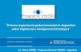 Primera experiencia gubernamental en Argentina sobre ...enolife.com.ar/.../uploads/2020/11/presentacion-VINTEC.pdfPrograma Nacional para aumentar la competitividad en las organizaciones