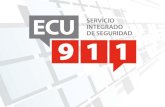 Presentación de Rendición de CuentasPresentación de Rendición de Cuentas Durante la presentación el Director General del Servicio Integrado de Seguridad ECU 911, receptará inquietudes