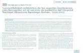 Susceptibilidad antibiotica de los agentes bacterianos mas ...repebis.upch.edu.pe/articulos/rev.cuerpo.med.HNAAA/v3n1/a5.pdf · tesenel servicio de pediatria del HNAAA Essalud.2008-2009?
